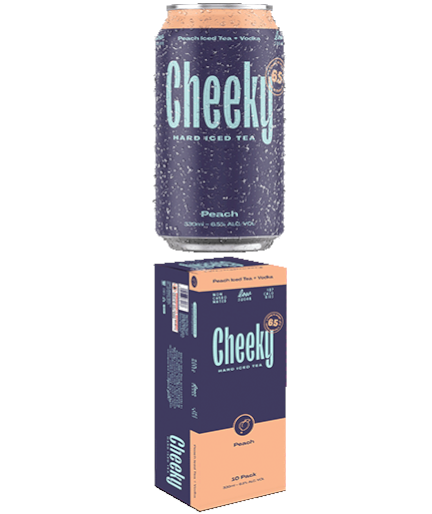 CHEEKY Hard Iced Tea Peach