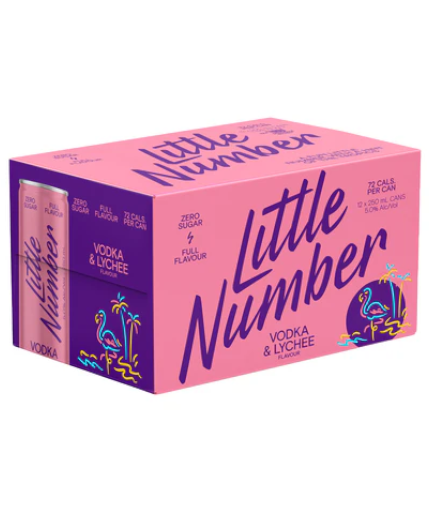 Little Number Vodka Lychee 12PK