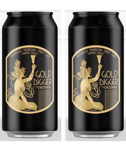 Gold Digger Sparkling Pinot Gris 2x 440ml cans