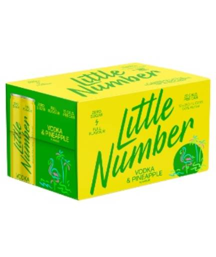 Little Number Vodka Pineapple 12PK