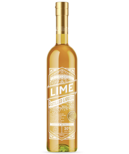 Kiwi Spirit's Lime Liqueur